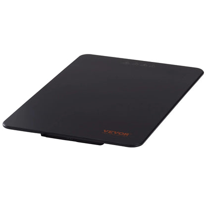 VEVOR Electric Warming Tray, 16.5 X 11 Portable Tempered Glass Heating Tray with Temperature Control (65-90¡Æ), Perfect for Dinner, Catering, House, Parties, Events, Entertaining and Holiday, Black